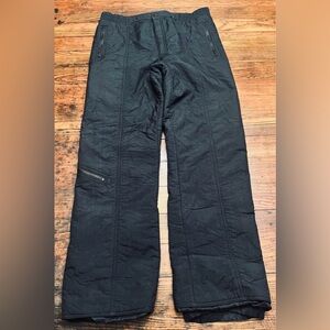 Ossi Men’s Ski Wear Black Pants LARGE